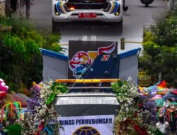 Batu Art Flower Carnival 2022, Dishub Kota Batu Mengusung Tema Bangkit Maju Bersama
