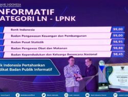 Keren…Bank Indonesia Pertahankan Predikat Badan Publik Informatif