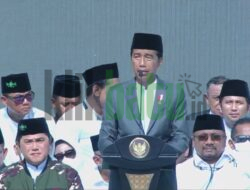 Presiden RI Jokowi Buka Resepsi Satu Abad NU Di Sidoarjo