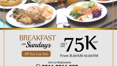 Nikmati Program “Sunday Breakfast” Ala Grand Pasundan Convention Hotel