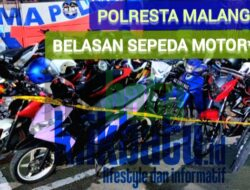 Tindak Pelaku Balap Liar, Polresta Malang Kota Amankan Belasan Sepeda Motor