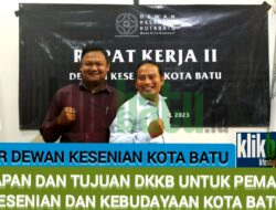 Dewan Kesenian Kota Batu Gelar Raker II, Ditutup Buber Bersama Awak Media