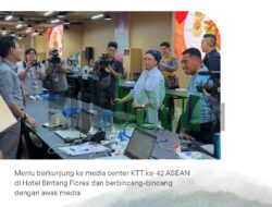 Menlu Retno Tinjau Persiapan KTT ke-42 ASEAN