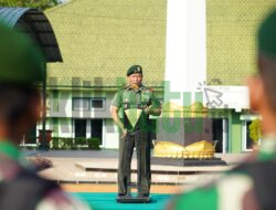 Pangdivif 2 Kostrad Pimpin Upacara Bendera Di Makodivif 2 Kostrad