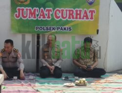 Serap Aspirasi, Polsek Pakis Gelar Jumat Curhat Bersama Pemdes Sukoanyar