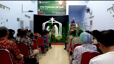 Jemaat GPDI Gumuk Dau, di Kota Malang Antusias Merayakan Natal