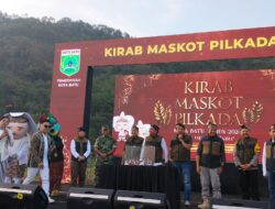 FORKOPIMDA KOTA BATU, GELAR KIRAB MASKOT PILKADA SERENTAK 2024