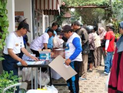 Relawan Mas Gum, Kembali Gelar Sembako Murah Di Beberapa Titik Di Kota Batu